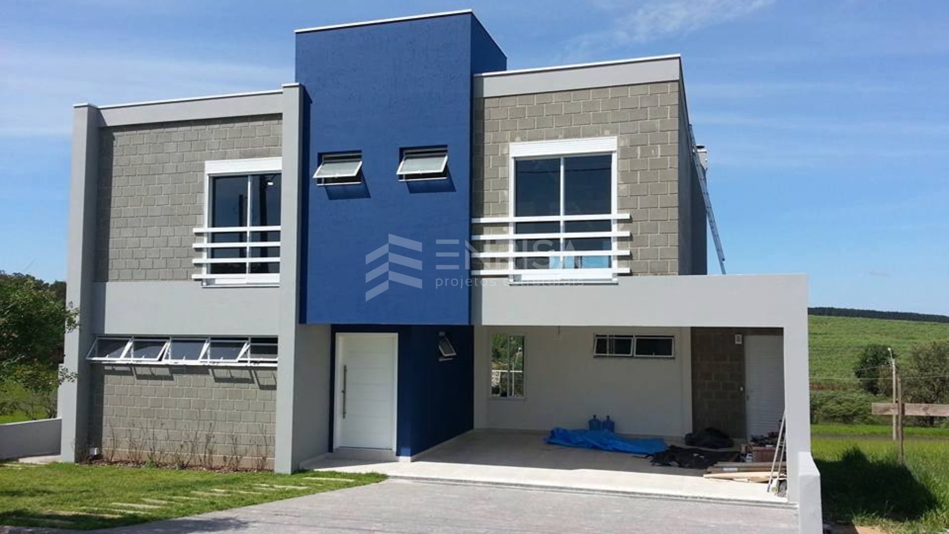 Projeto estrutural Loft em Alvenaria Estrutural Águas de São Pedro desenvolvido pela Enrisa Engenharia, com estrutura em blocos cerâmicos segura e otimizada.