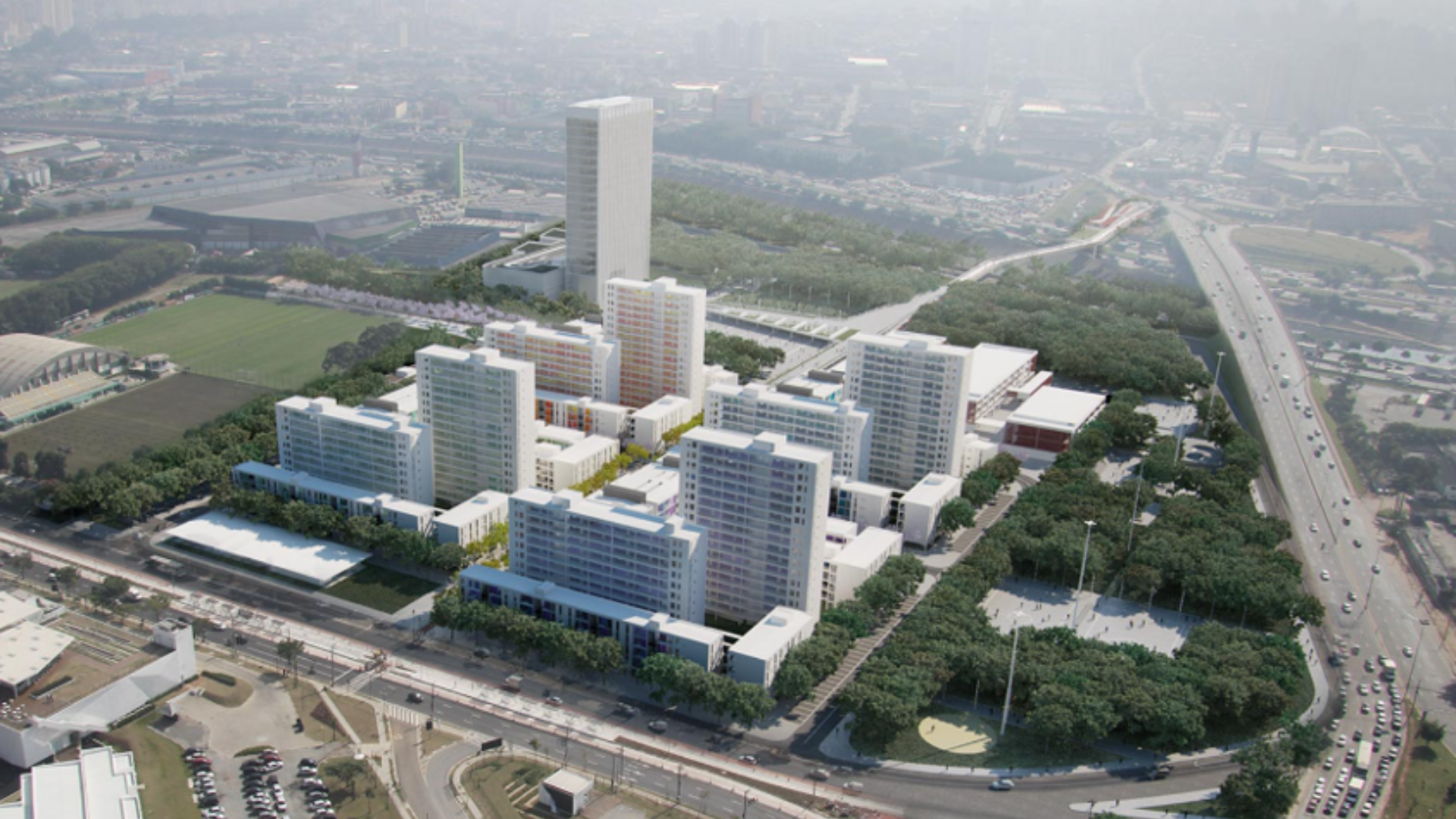 Projeto estrutural Cohab Água Branca Etapa 1 desenvolvido pela Enrisa Projetos Estruturais em São Paulo SP, com alvenaria estrutural e concreto armado.