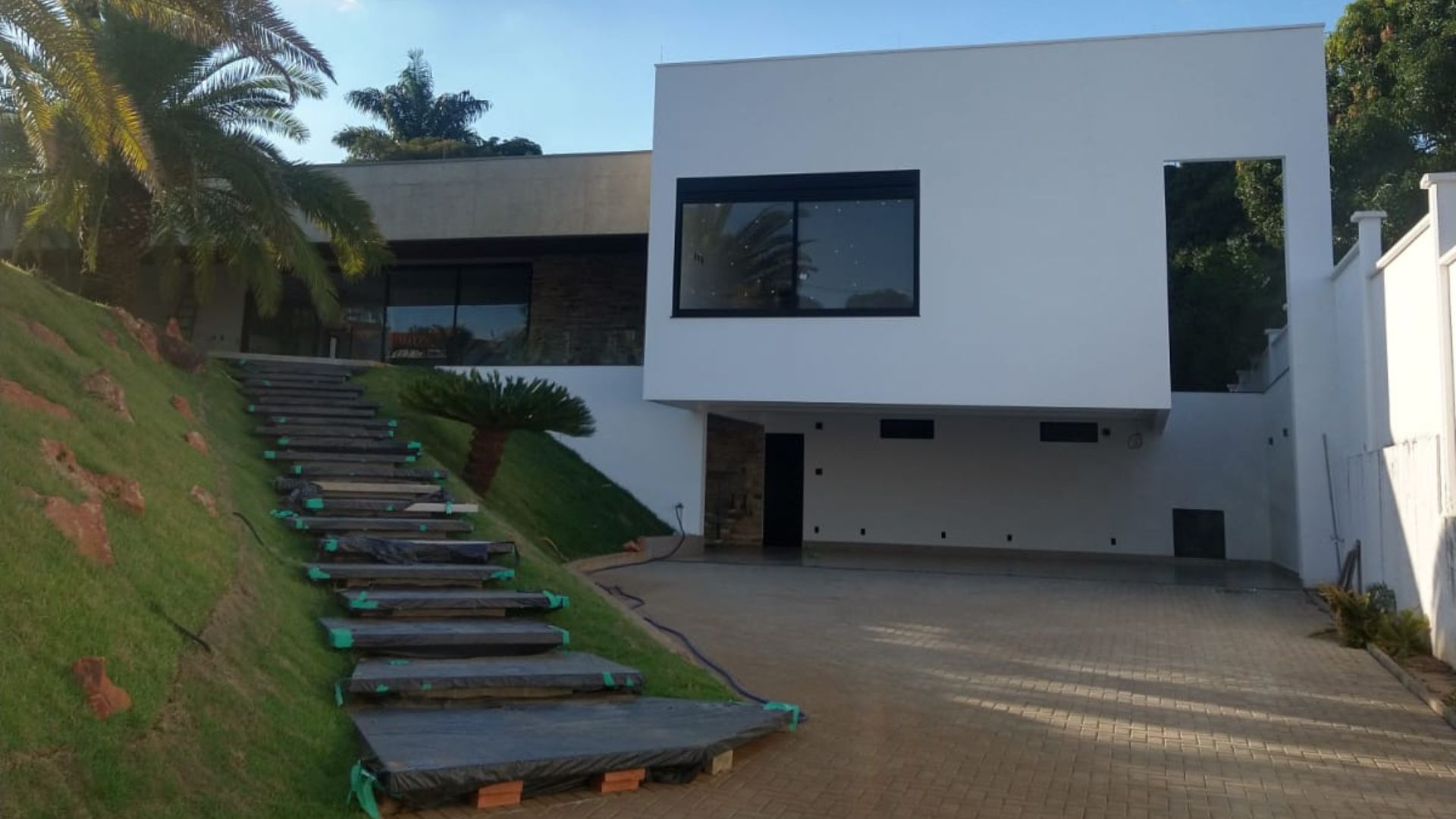 Projeto estrutural São Pedro desenvolvido pela Enrisa Projetos Estruturais para residência com 382 m² de área construída.