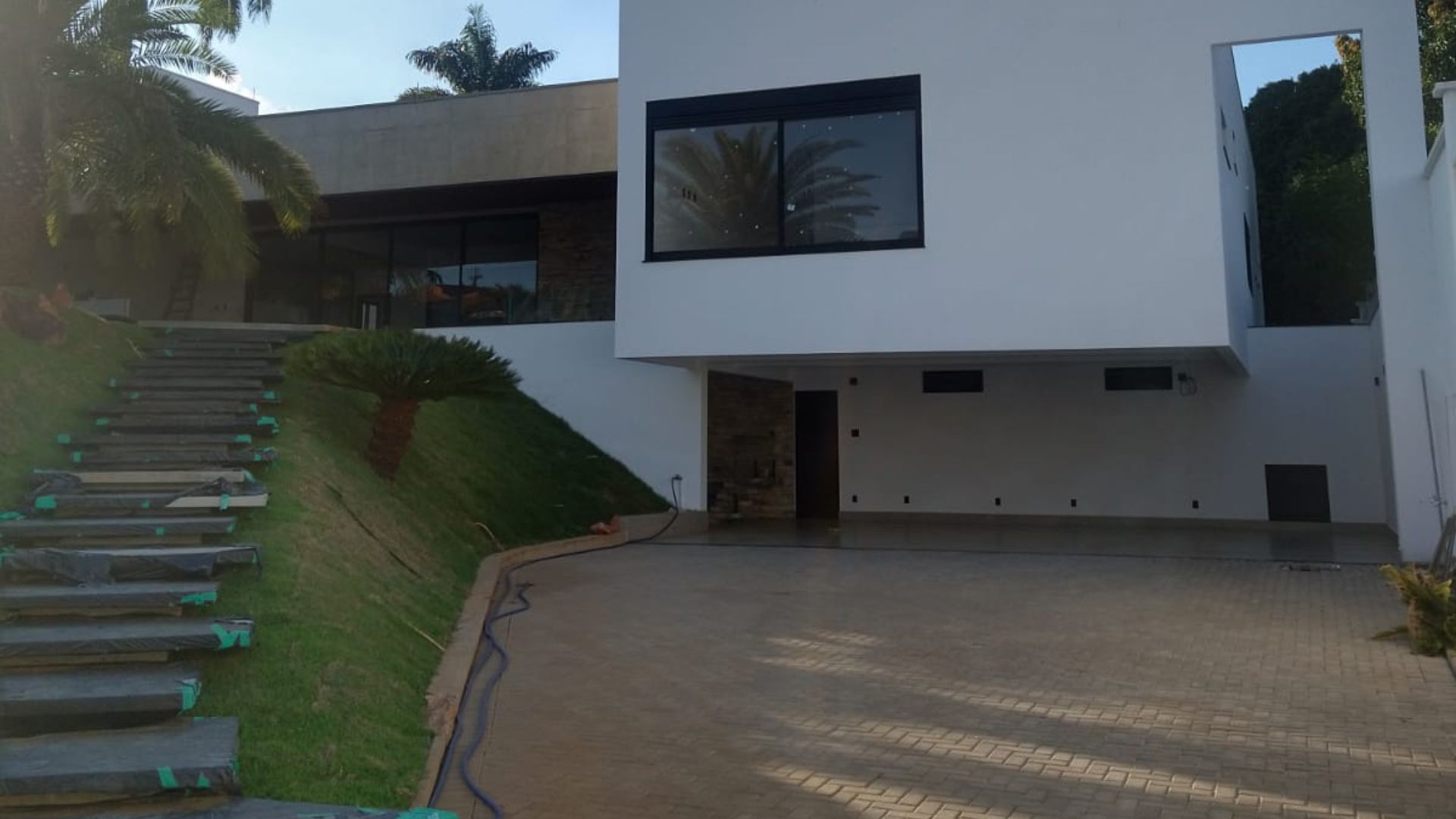 Projeto estrutural São Pedro desenvolvido pela Enrisa Projetos Estruturais para residência com 382 m² de área construída.