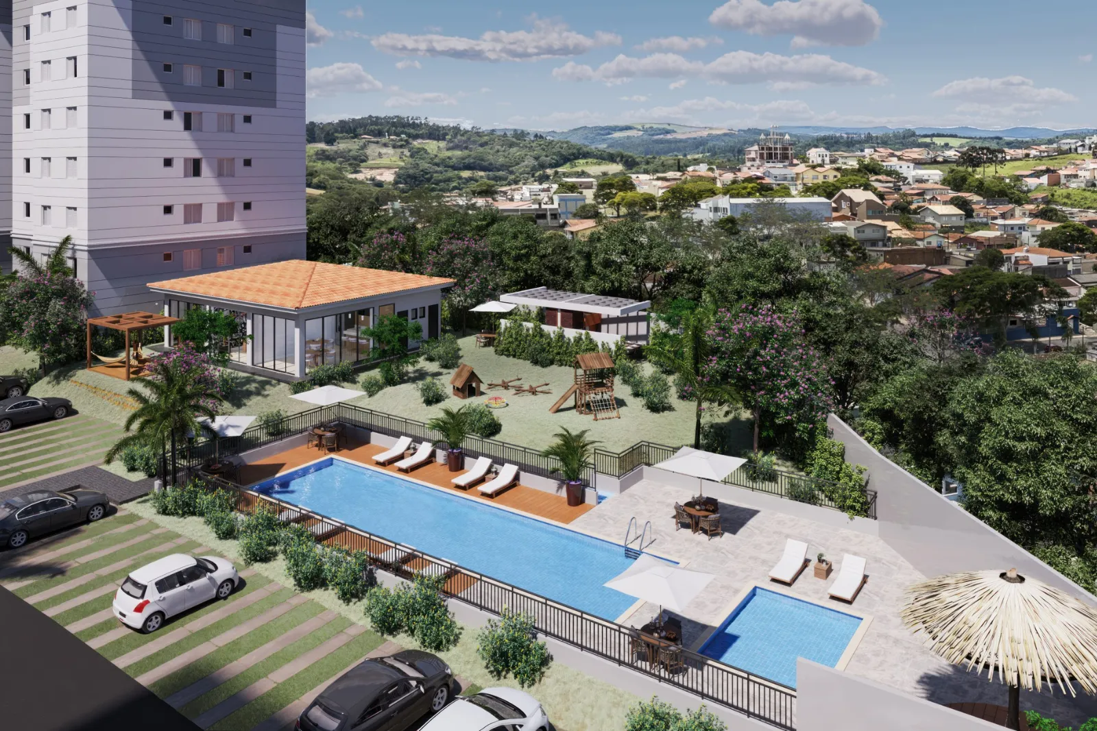 Projeto estrutural Top Life Jupiá desenvolvido pela Enrisa Projetos Estruturais em Piracicaba–SP, com alvenaria estrutural em seis torres residenciais.